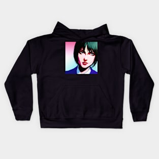 Pop Art Woman Kids Hoodie